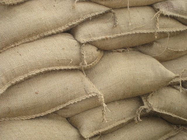 Jute bag for agricultural goods